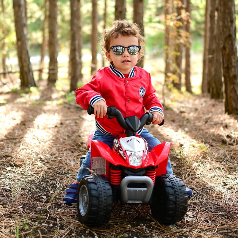 Megastar - Ride On Honda ATV Quad Bike For Little Riders - Red