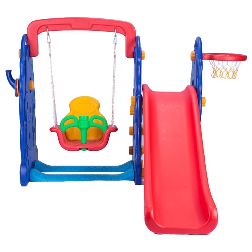 Megastar - Hippo Slide Lap Rock & Dunk 4-in-1 Play Set