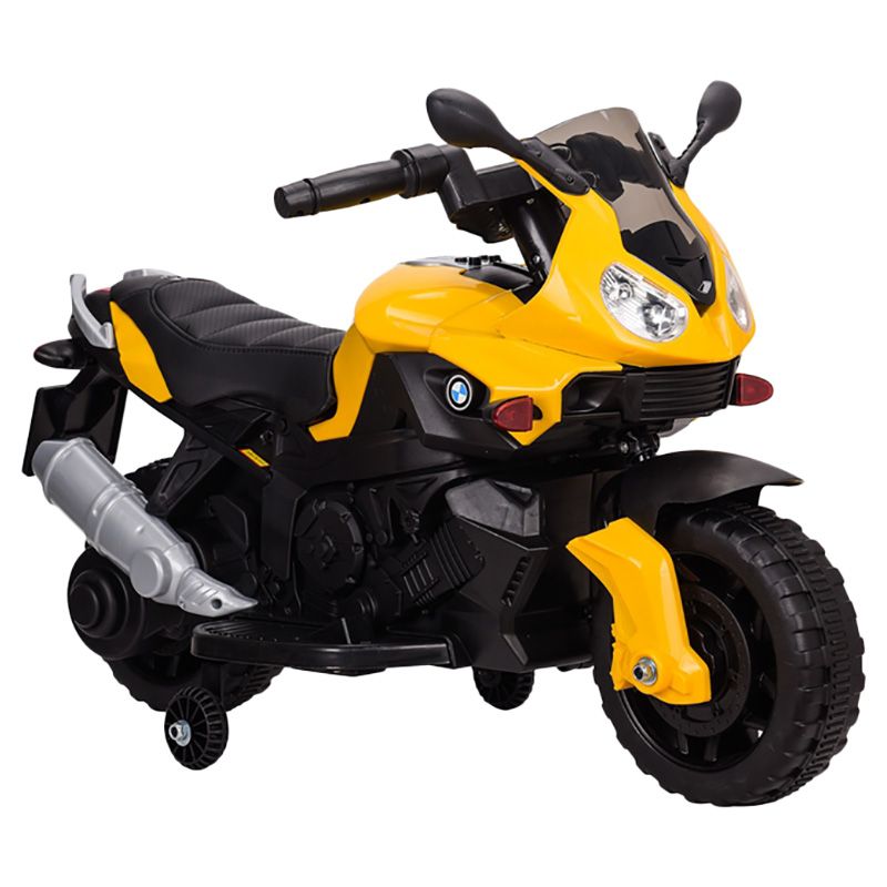 Megastar - Rumbler Electric Ride On Motorcycle w/ Pedal 6V - Yellow