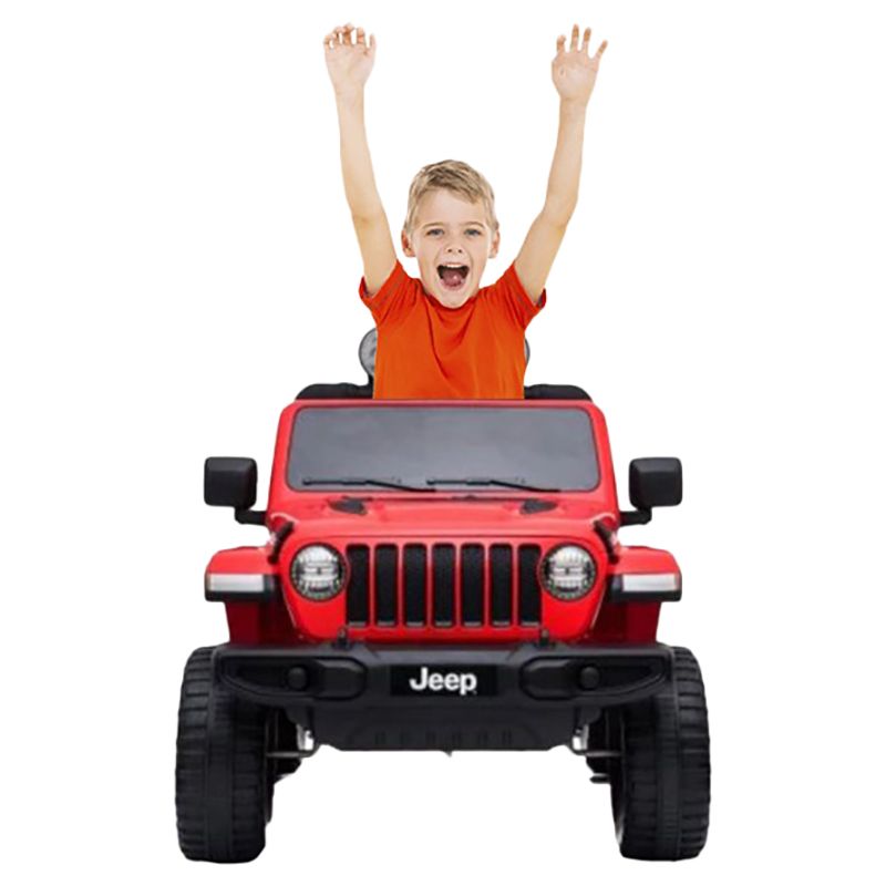 Megastar - Jeep Licensed Ride-On Jeep - Red