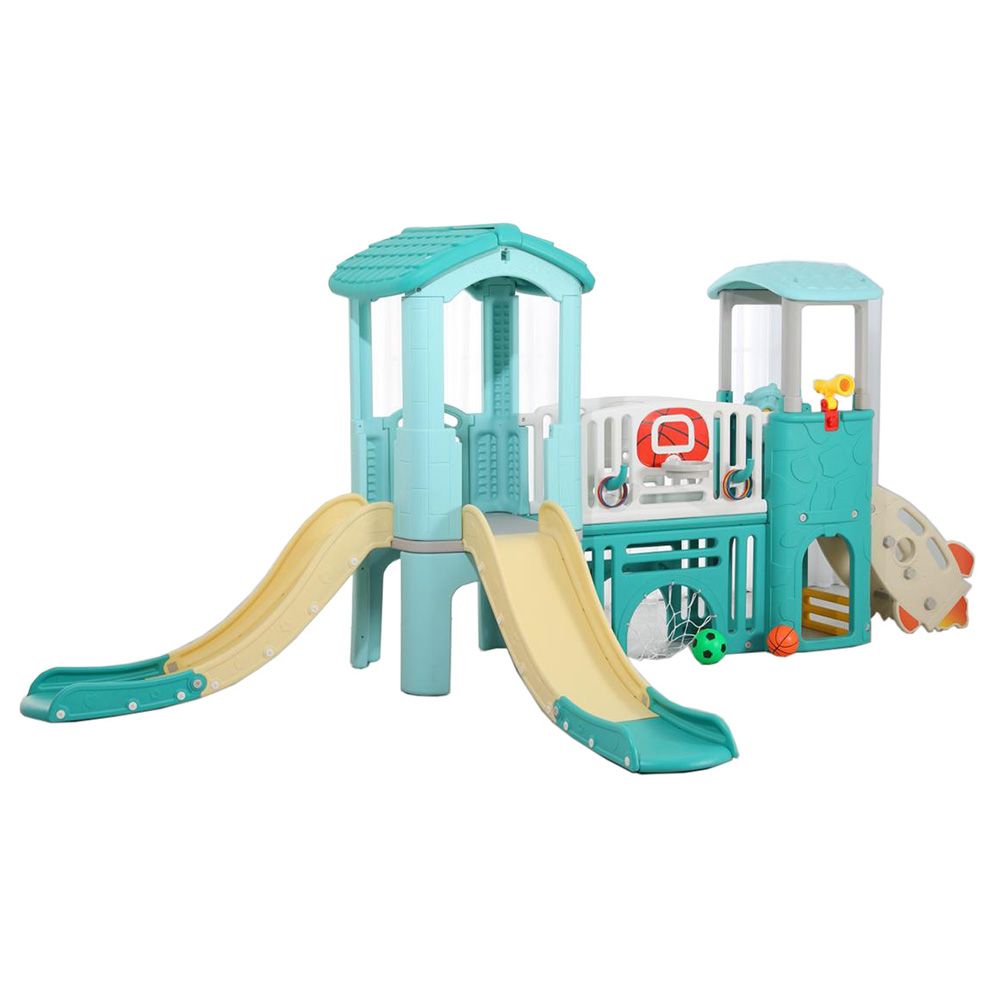 Megastar - Sky Blue Multislider Rock Climber Tunnel Playset