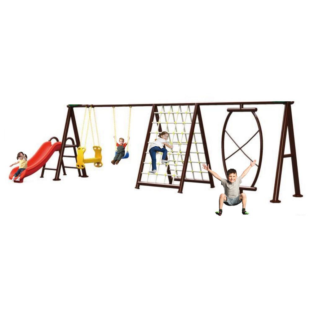 Megastar - Gorilla Activity Playground W/ Swings, Glider & Slide