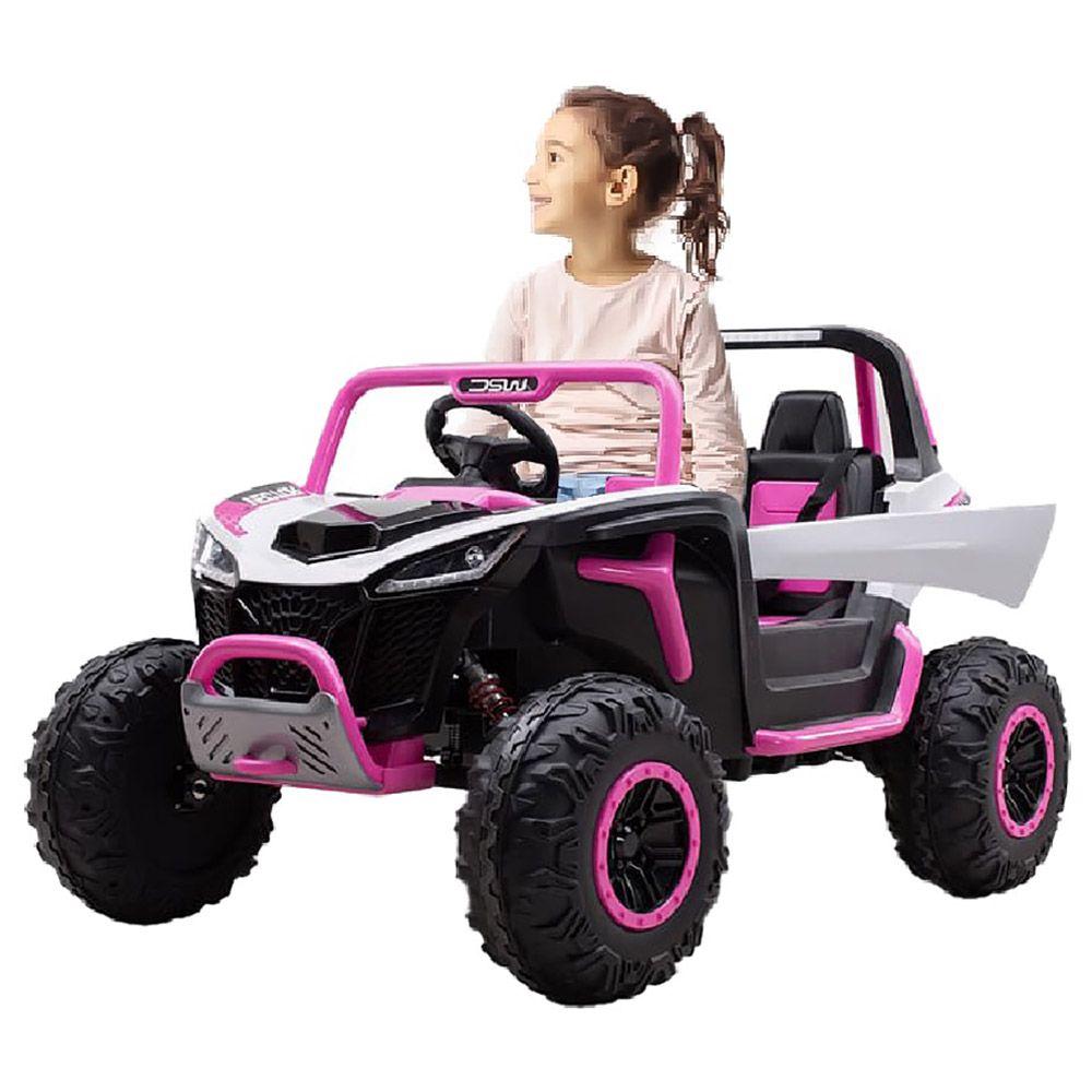 Megastar - Kids UTV Ride-on Electric Forester Jeep 12V - Pink