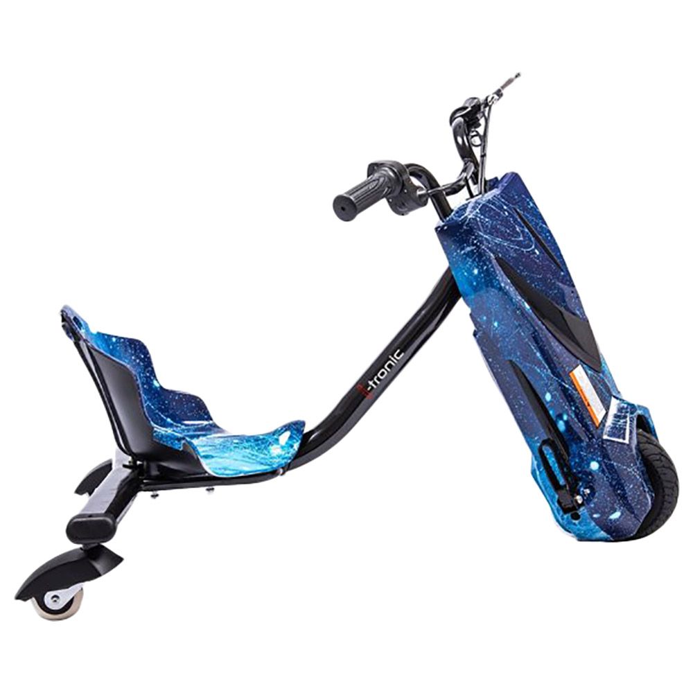 Megawheels Starry Blue Slidewinder 24V Drift Scooter, Blue