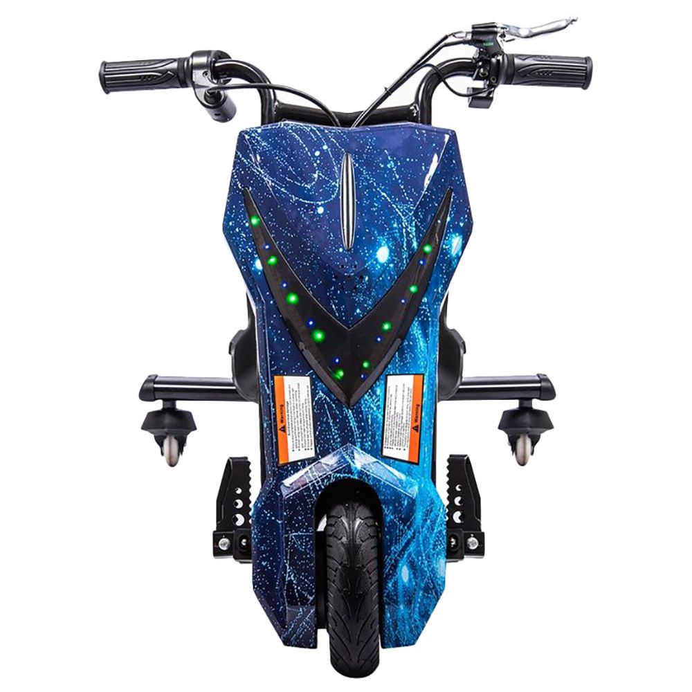 Megawheels Starry Blue Slidewinder 24V Drift Scooter, Blue