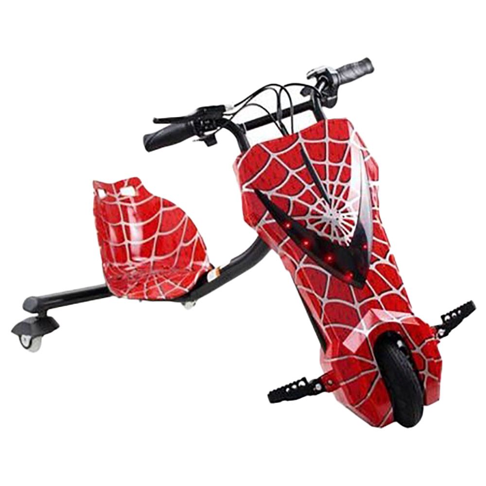 Megawheels - Spider Red 24V Slidewinder Drift Scooter - Red