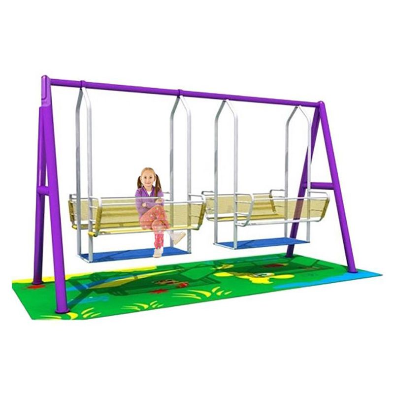 Megastar - Twin Swing Garden Chill Out Metal Playset