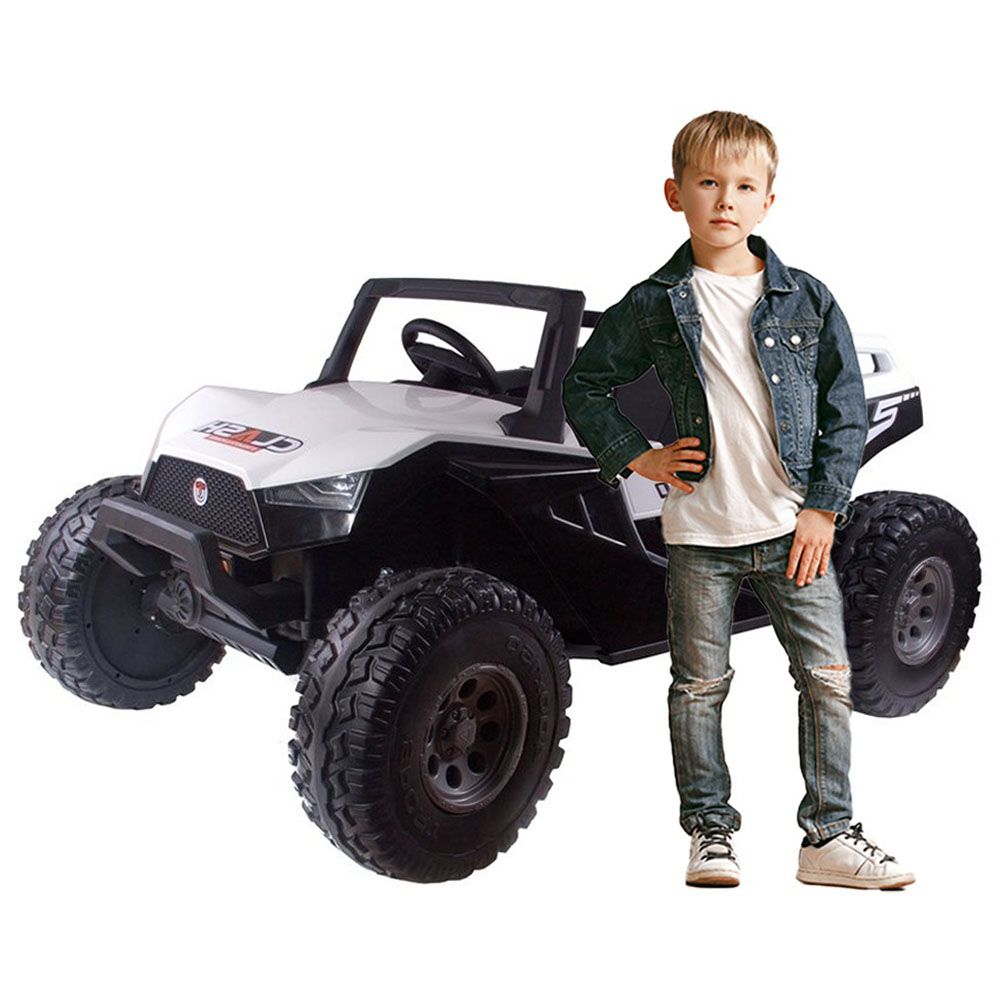 Megastar - Kids Electric Off-Road Buggy SX - White