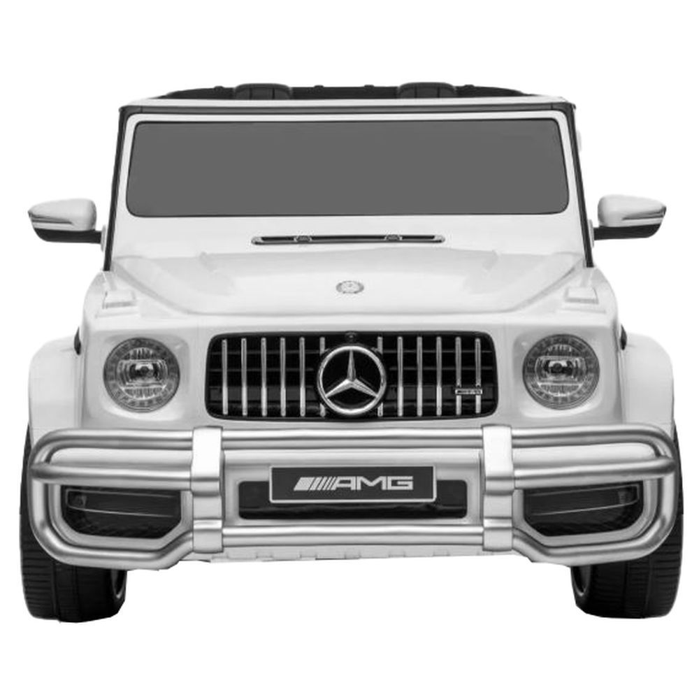 Megastar - Licensed Premium Mecedes Benz AMG G63 Ride-on 12V - White