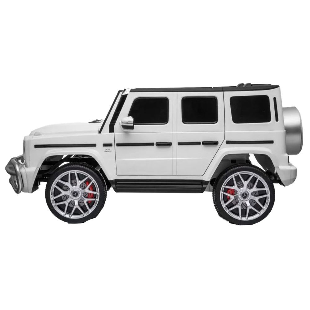 Megastar - Licensed Premium Mecedes Benz AMG G63 Ride-on 12V - White