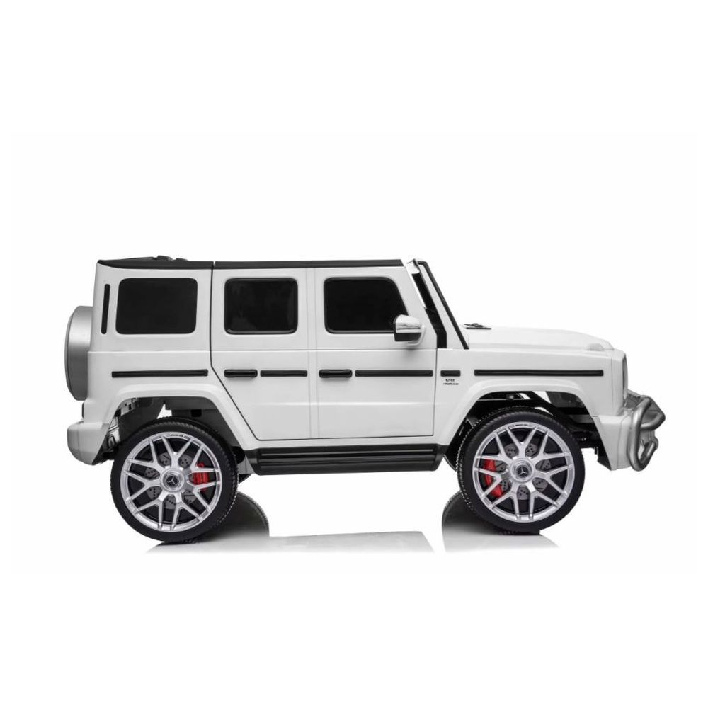 Megastar - Licensed Premium Mecedes Benz AMG G63 Ride-on 12V - White