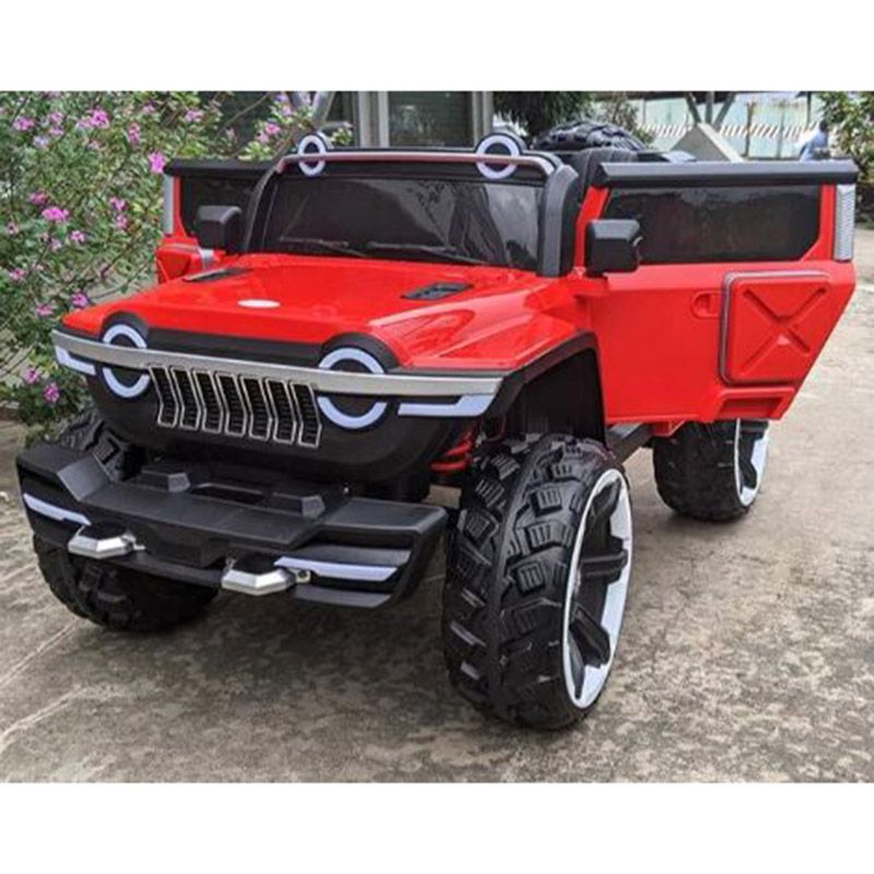 Megastar - Kids Ride On Big Blaster Jeep - 12V - Red