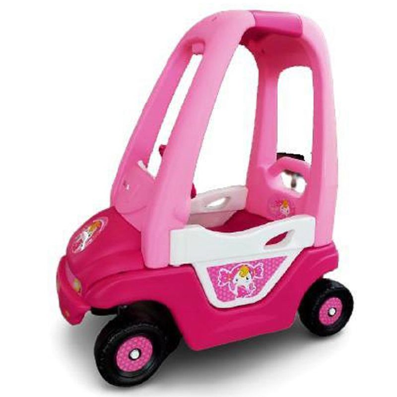 Megastar Step It Push Car W/ Openable Doors - Pink