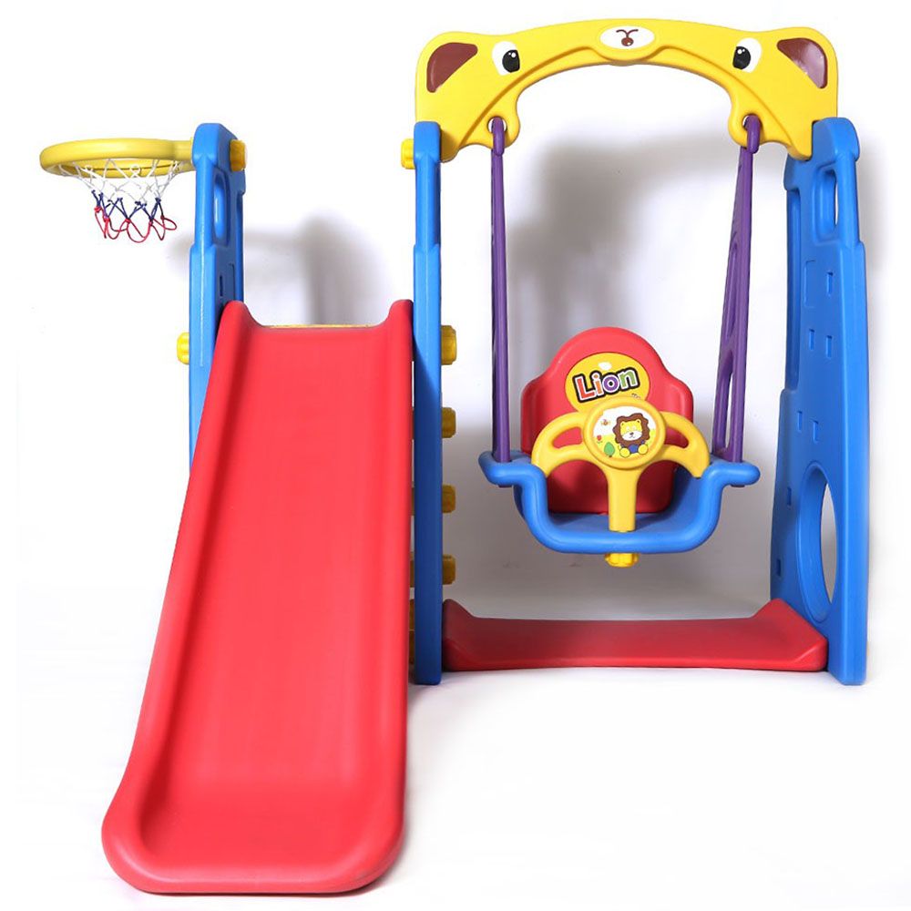 Megastar - Kids 4-in-1 Slide W/ Swing 