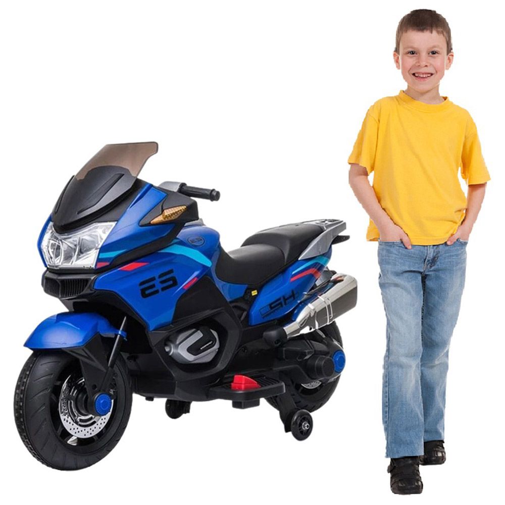 Megastar - Ride-on H2 Dominator Electric Motorbike 12V - Blue