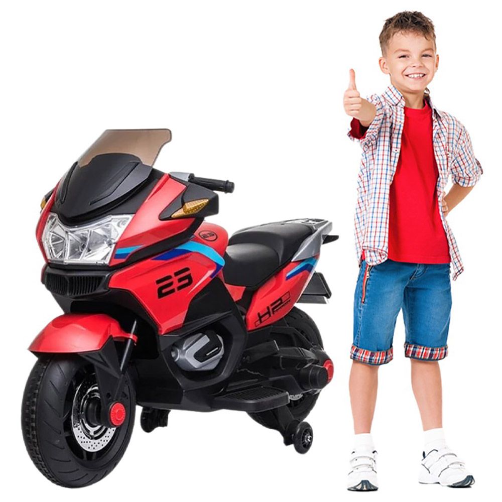 Megastar - Ride-on H2 Dominator Electric Motorbike 12V - Red