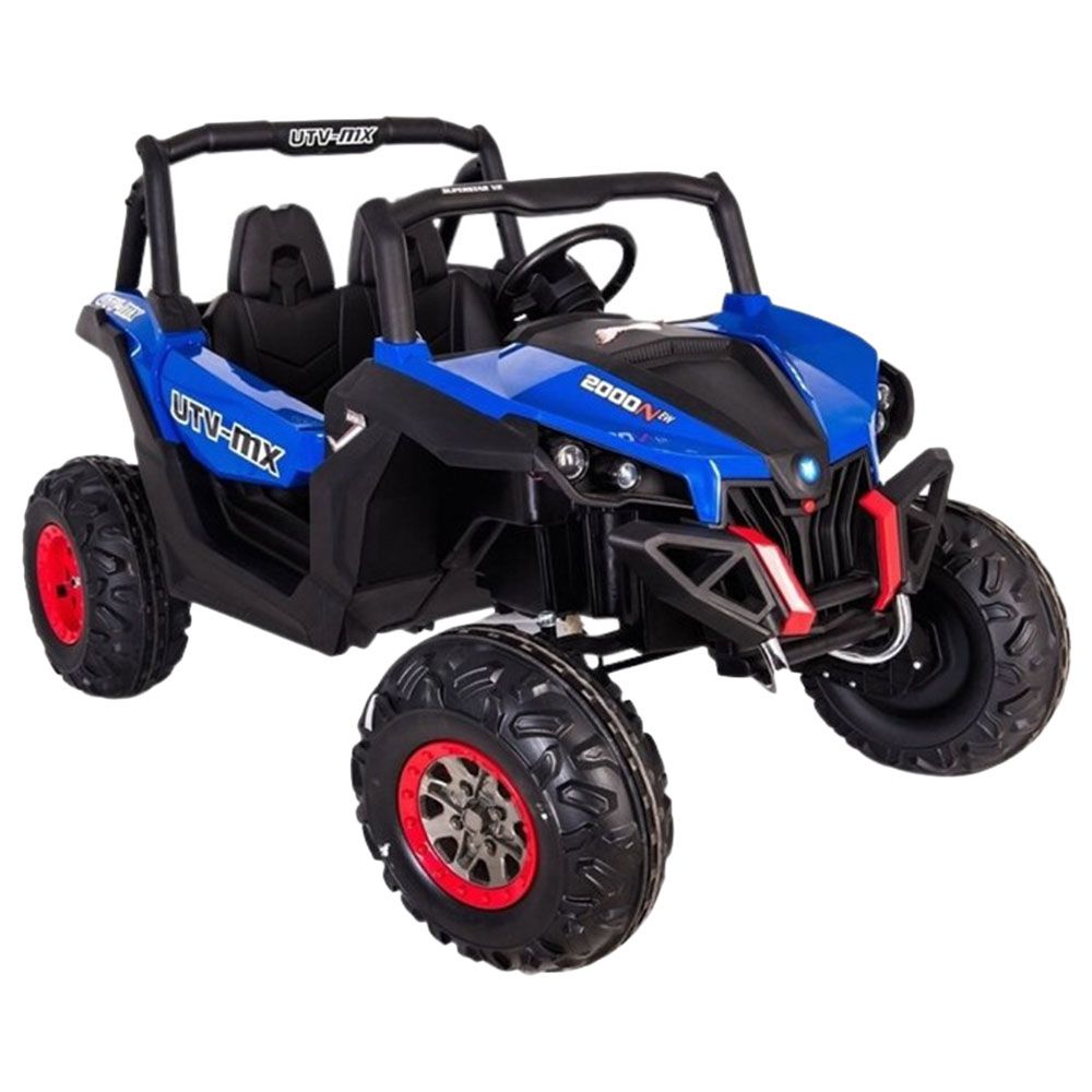 Megastar - Kids Ride-on Electric UTV Beach Buggy Jeep - Blue