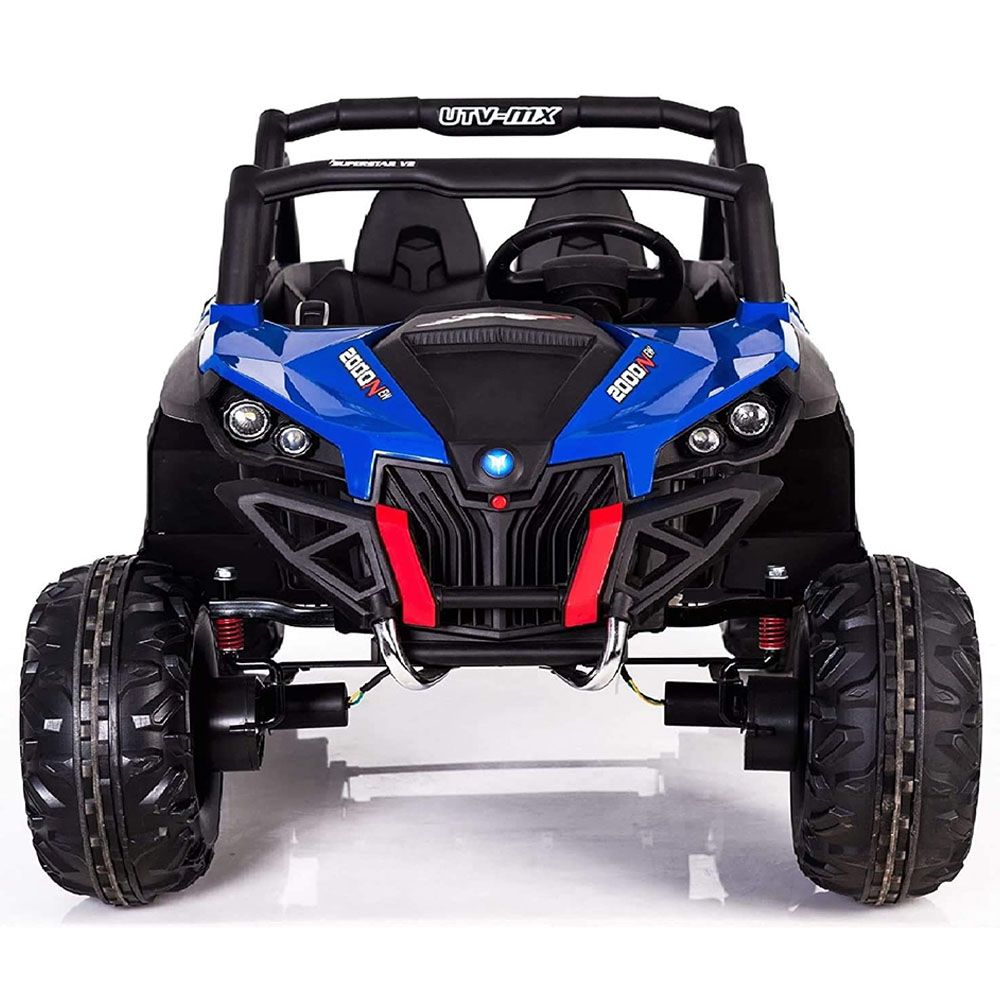 Megastar - Kids Ride-on Electric UTV Beach Buggy Jeep - Blue