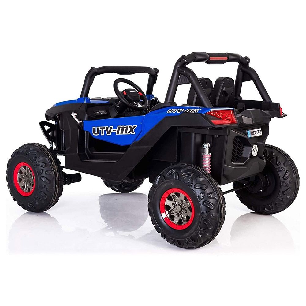 Megastar - Kids Ride-on Electric UTV Beach Buggy Jeep - Blue