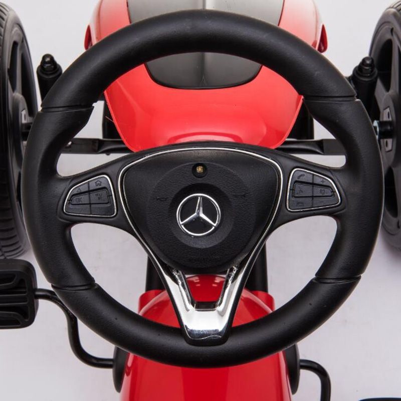 Megastar - Mercedes-Benz   Pedal Go-Kart - Red