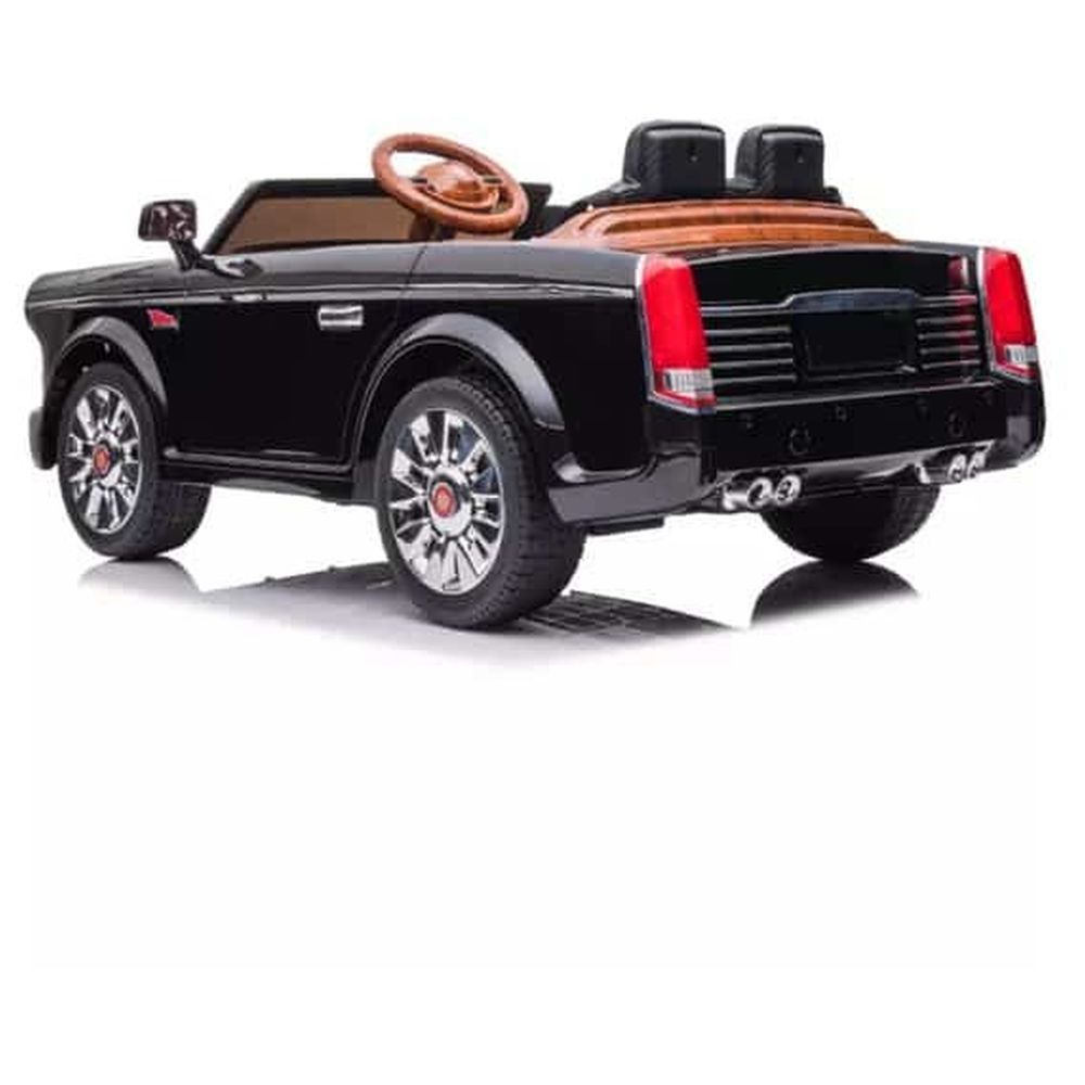 Megastar - 12V Vintage Timeless Royce RideOn - Black