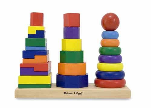 Melissa & Doug Geometric Stacker