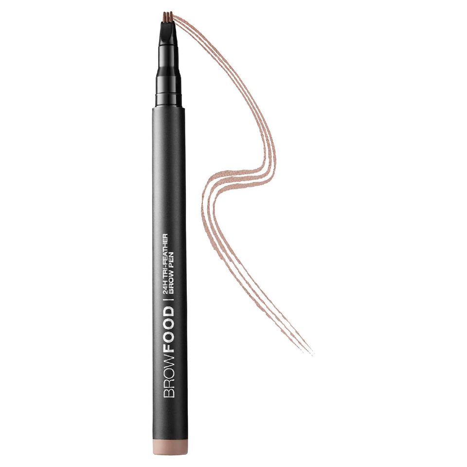 BrowFood 24H Tri-Feather Brow Pen Dark Charcoal