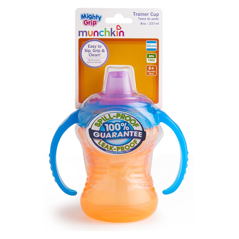 Munchkin - Mighty Grip Trainer Cup 8oz - Orange