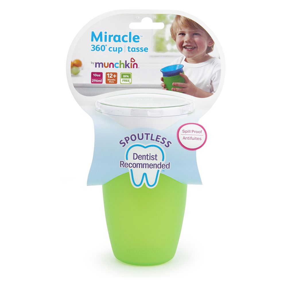 Munchkin - Miracle 360 Sippy Cup 10oz - Green