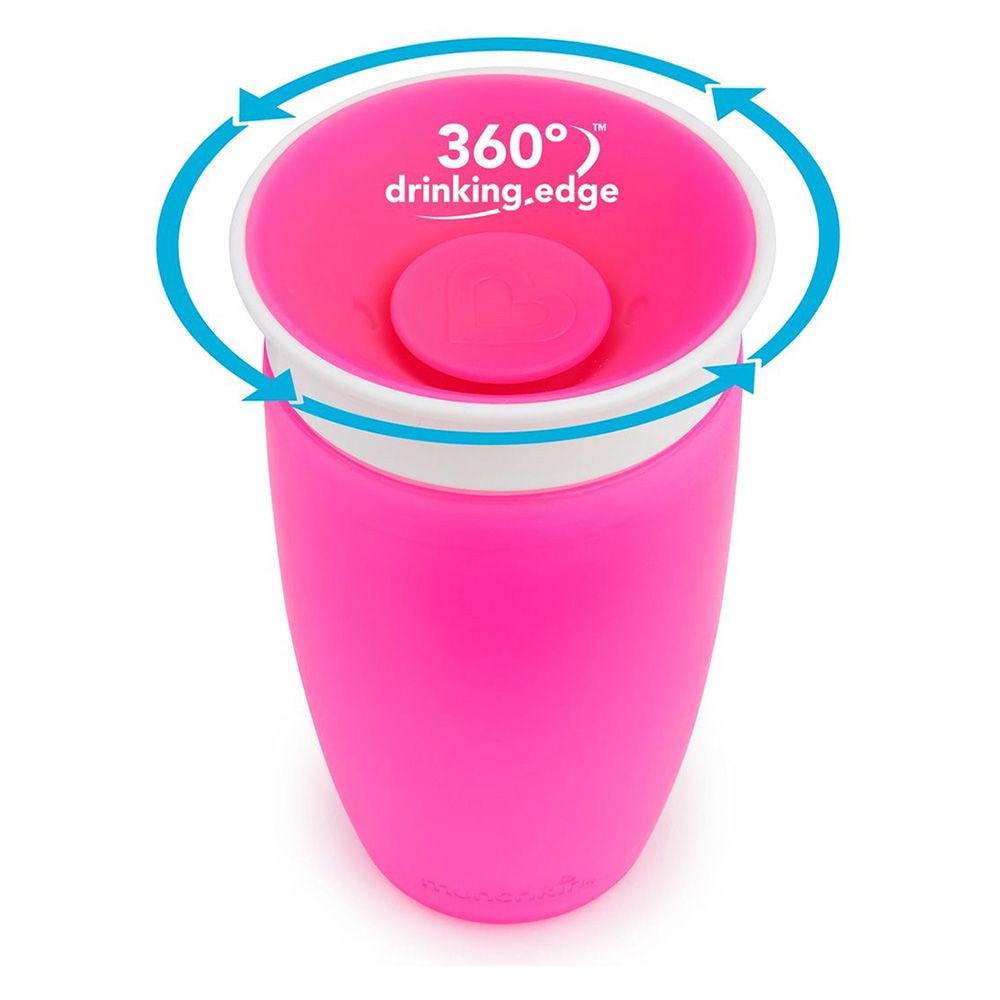 Munchkin - Miracle 360 Sippy Cup 10oz - Pink