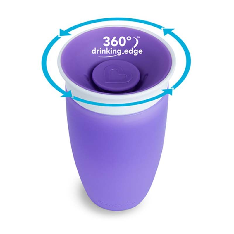 Munchkin - Miracle 360 Sippy Cup - Purple - 296ml