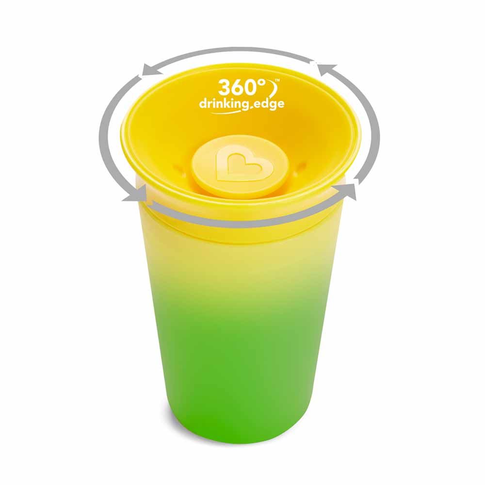 Munchkin - Miracle 360 Color Changing Cup 9oz 1pk - Yellow