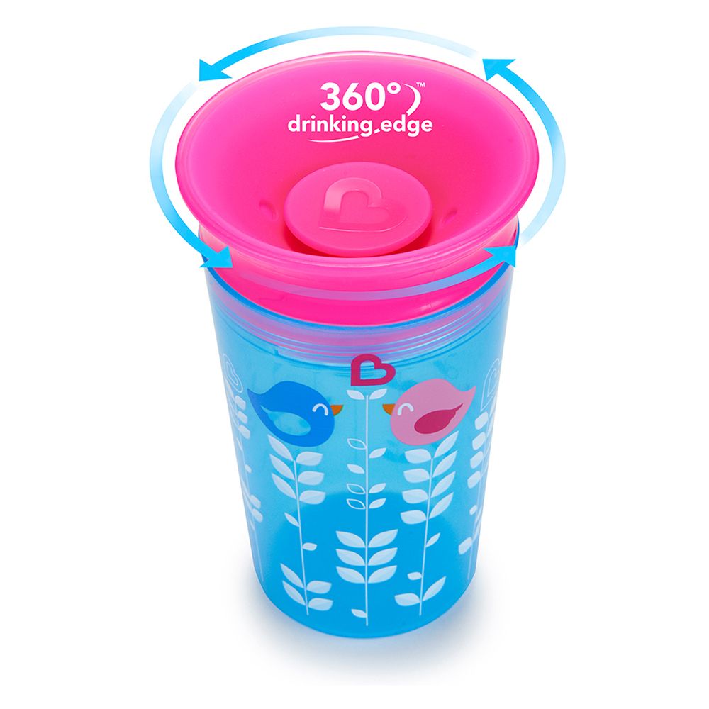 Munchkin - Miracle 360 Deco Sippy Cup 9oz Bird - Blue