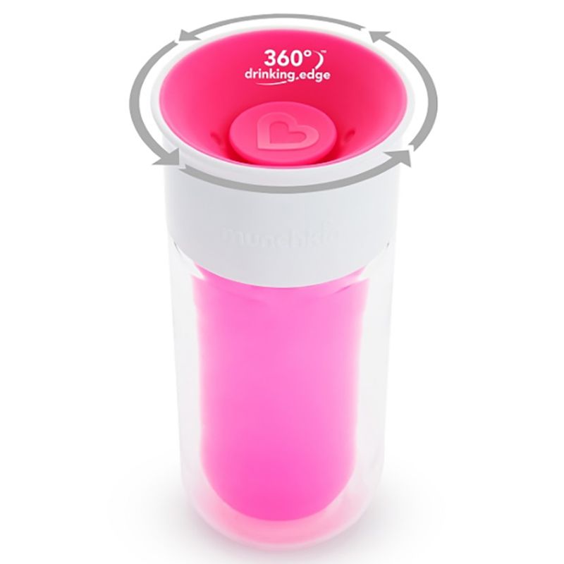 Munchkin - Miracle Insulated Cup - 266ml - Pink