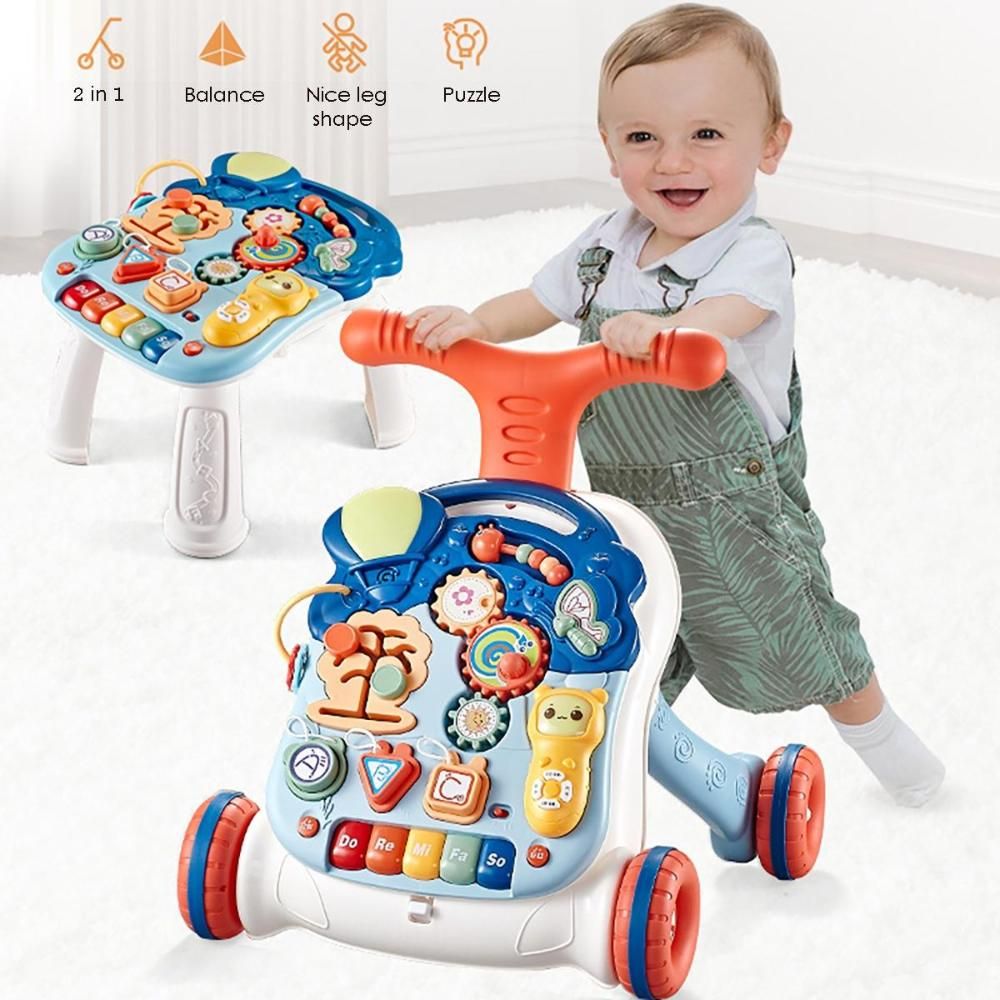 Little Angel - Baby Walker W/ Activity Toys for 6+ Months