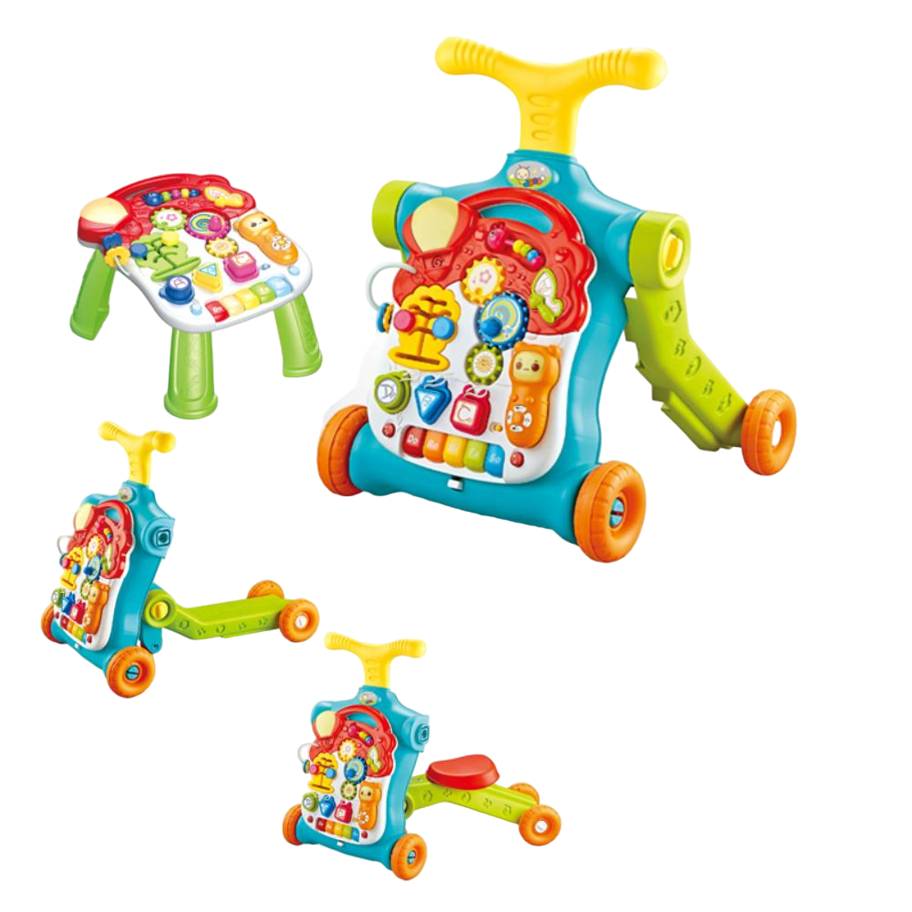 Little Angel - 5-In-1 Baby Musical Activity Stroller & Play Table