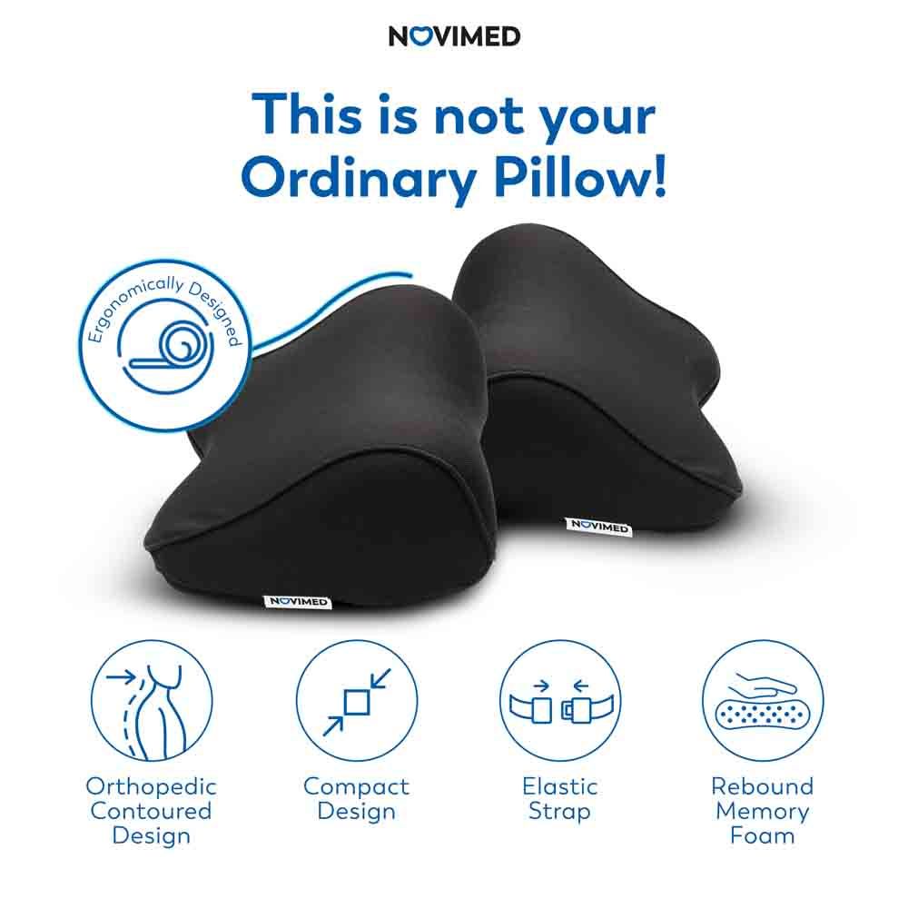 NOVIMED - Neck & Back Pillow Support