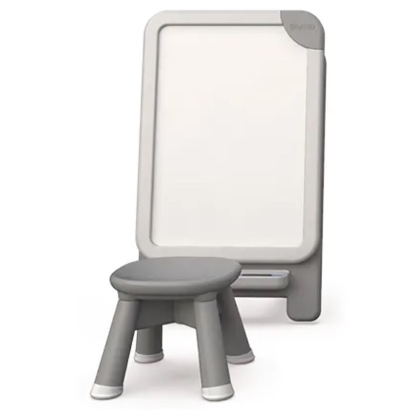 Little Learners - Drawing Board With Chair - Grey (Exclusive)