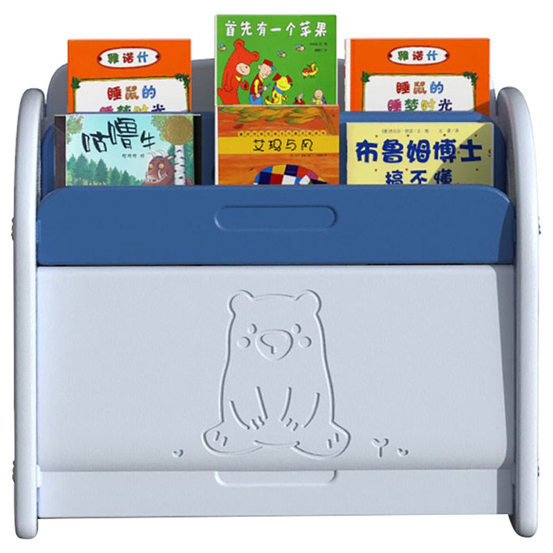 Little Learners - 2-in-1 Kid's Bookshelf & Toys Organizer - Blue (Exclusive)