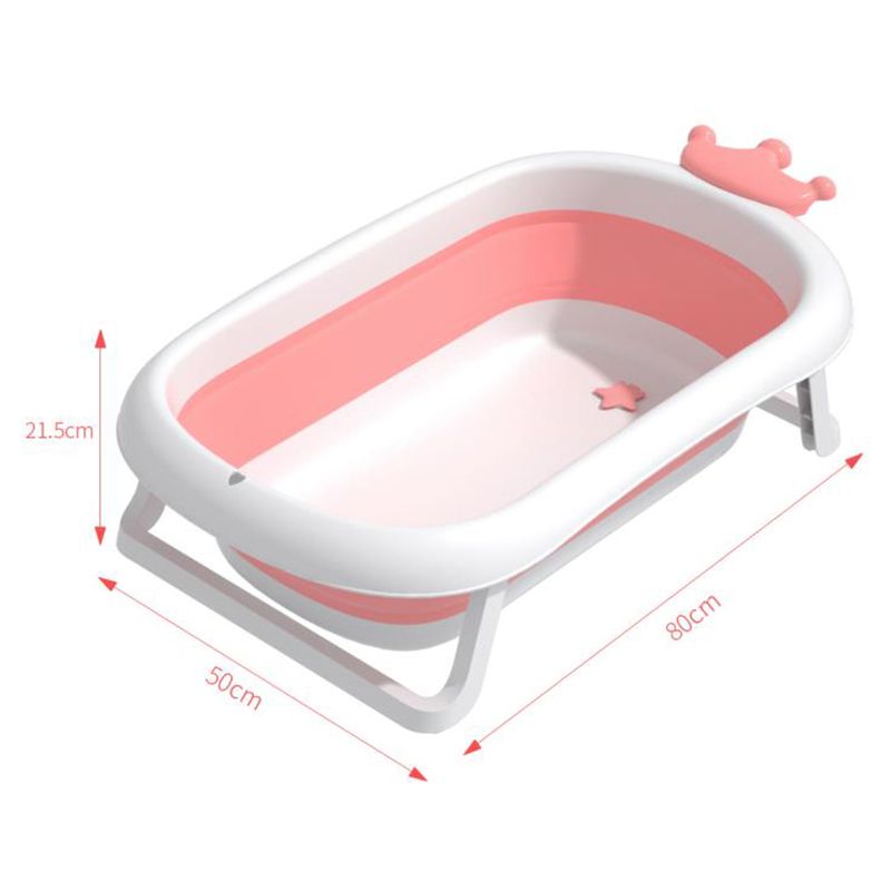 Bumble & Bird - Foldable Bathtub Crown Style with Cushion - Pink (Exclusive)