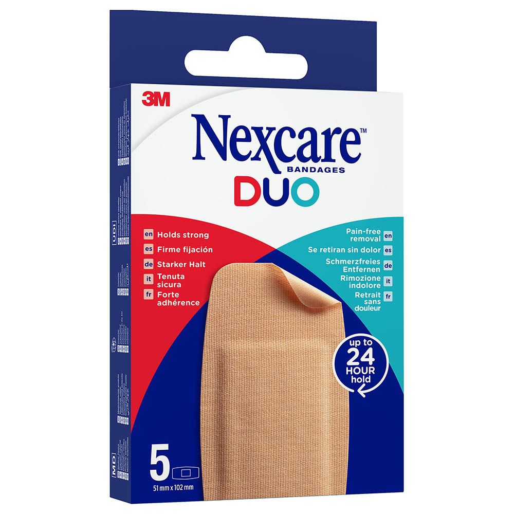 Nexcare - Duo Maxi Plasters Pack Of 5