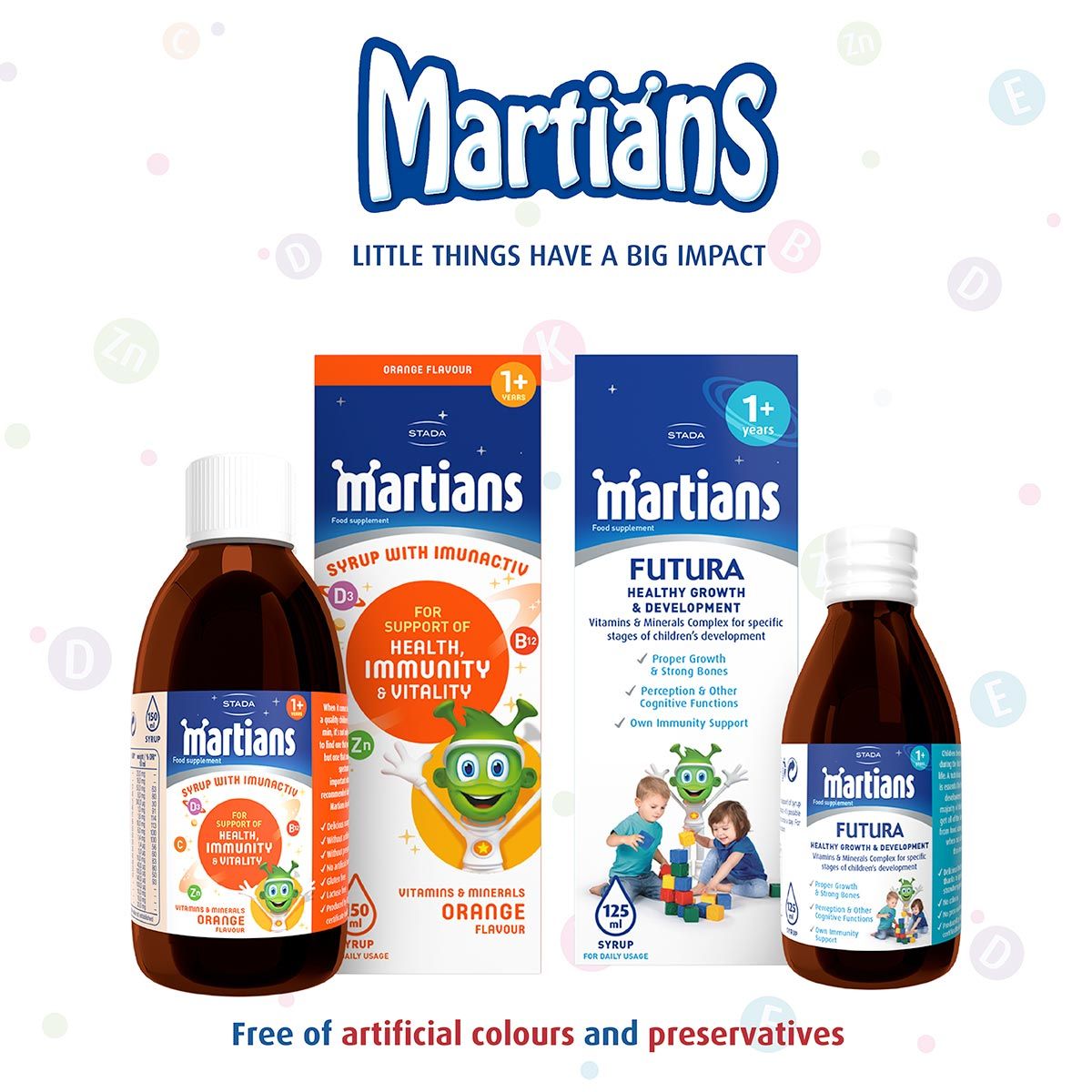 Martians - Imunactiv Syrup 150Ml