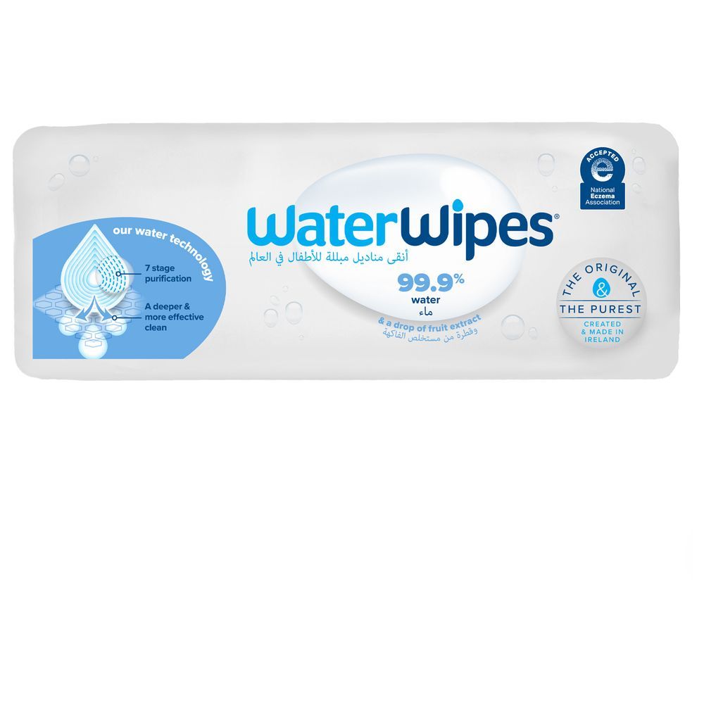 WaterWipes - Original Plastic Free Unscented Wet Wipes - 240pcs