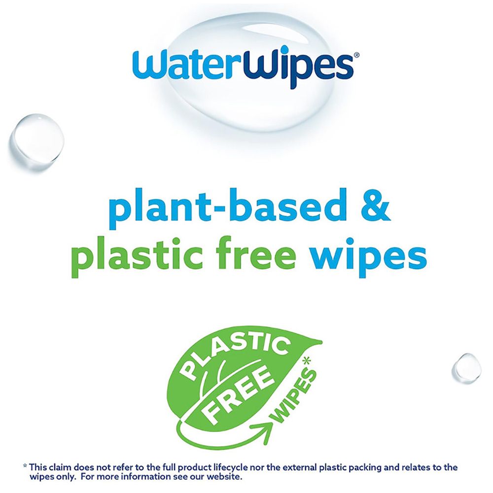 WaterWipes - Plastic Free Textured Wet Wipes - 240pcs