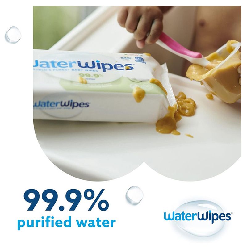 WaterWipes - Plastic Free Textured Wet Wipes - 240pcs