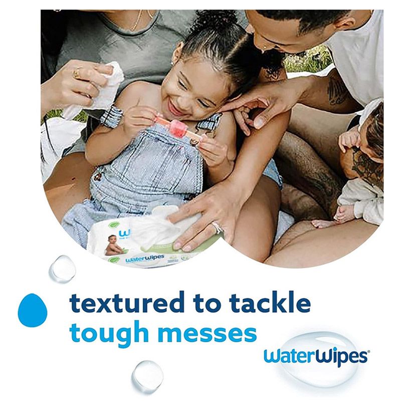 WaterWipes - Plastic Free Textured Wet Wipes - 240pcs