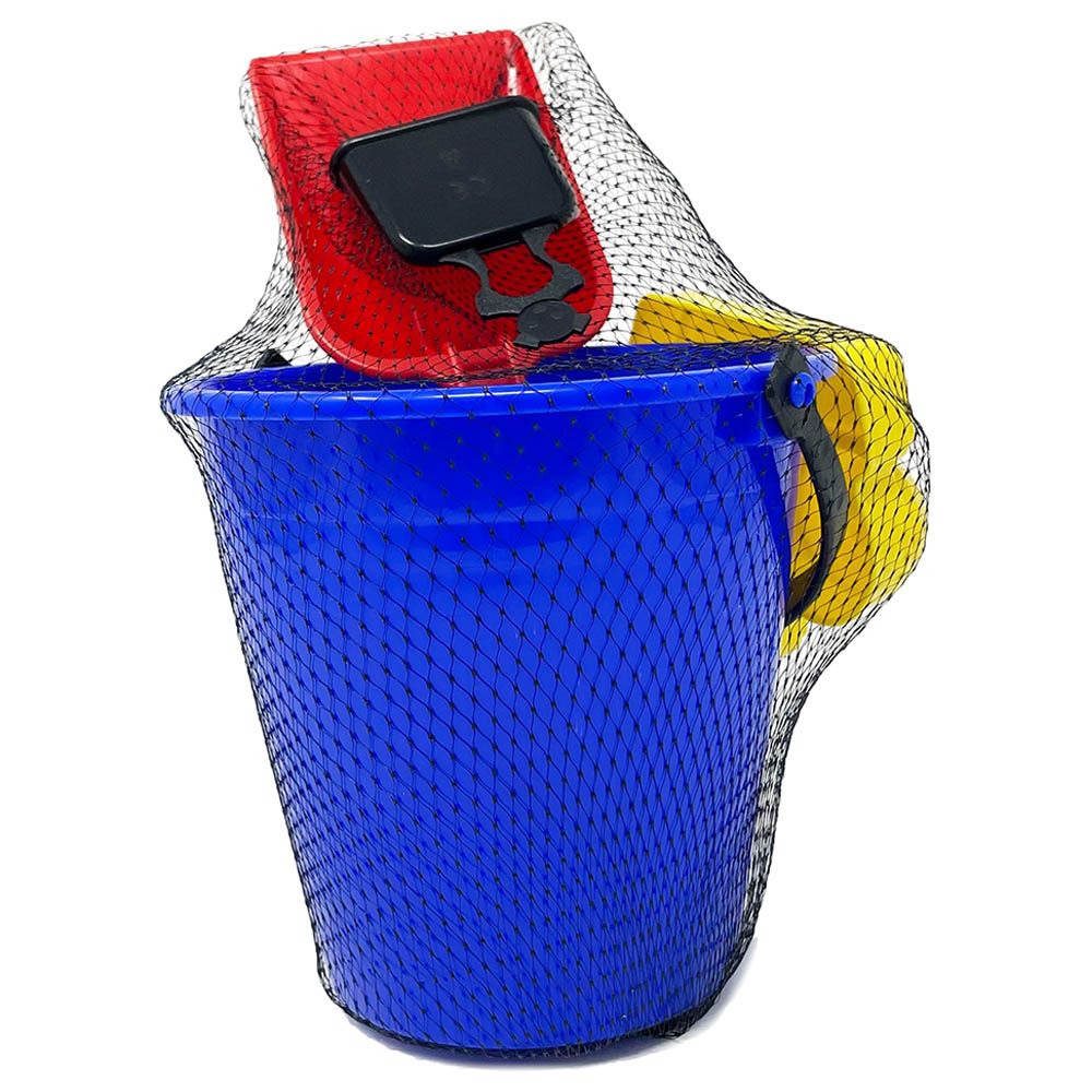 Plasto - Bucket Set For Beach & Sand Play - Blue