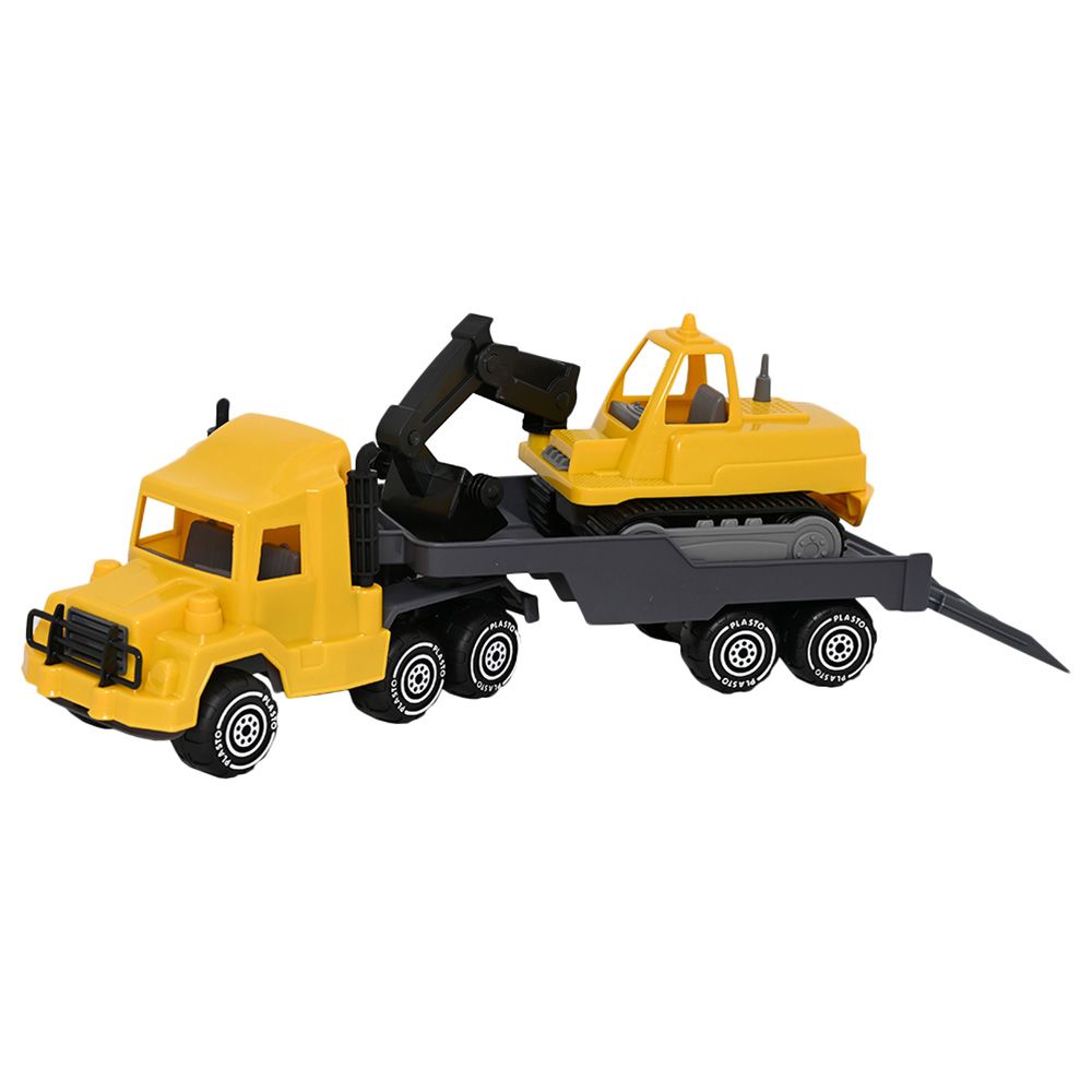 Plasto - Low Boy & Excavator - 47 cm