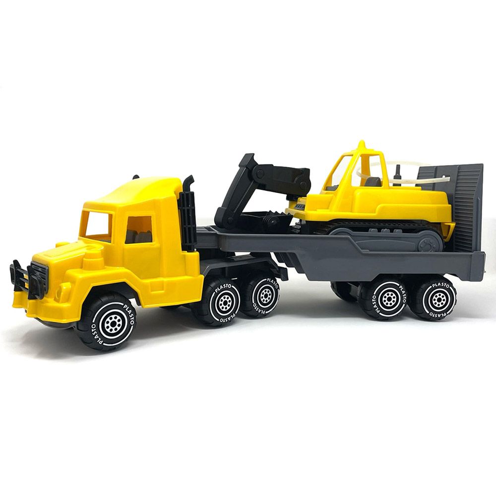 Plasto - Low Boy & Excavator - 47 cm