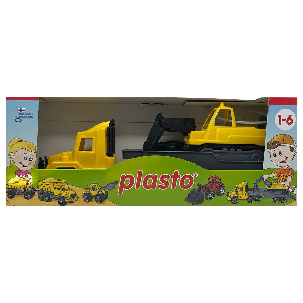 Plasto - Low Boy & Excavator - 47 cm